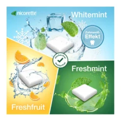 Nicorette Kaugummi whitemint 4 mg, 105 St