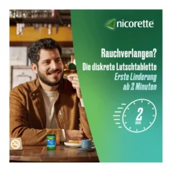 Nicorette Lutschtabletten 2 mg Nikotin, 80 St