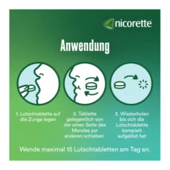 Nicorette Lutschtabletten 2 mg Nikotin, 80 St