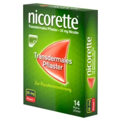 Nicorette Nikotinpflaster 25 mg Nikotin, 14 St