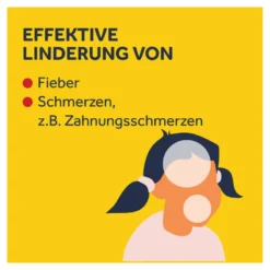 Nurofen Junior Fieber- und Schmerzsaft Erdbeere 40 mg/ml, 100 ml