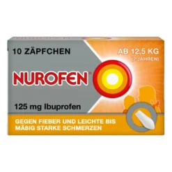Nurofen Junior 125mg Zäpfchen, 10 St