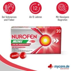 Nurofen Mini 400 mg Weichkapseln, 20 St