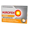 Nurofen Schmelztabletten Lemon bei Kopfschmerzen 200 mg, 12 St