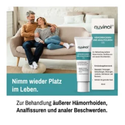 Nuvinol Hämorrhoiden- und Analfissuren-Gel, 40 ml