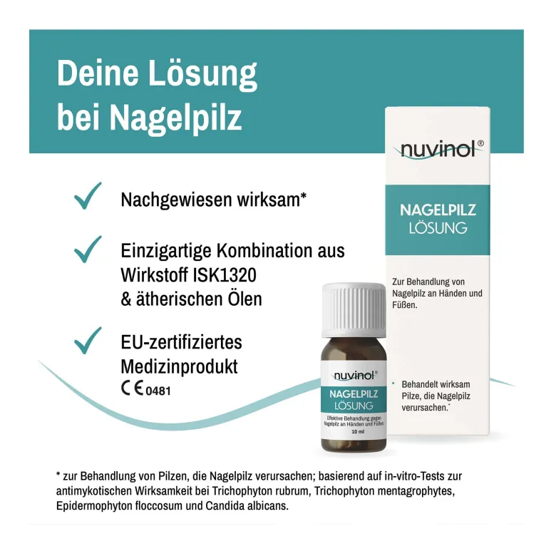 Nuvinol Nagelpilz Lösung, 10 ml