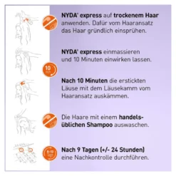NYDA express gegen Läuse & Nissen, 2X50 ml