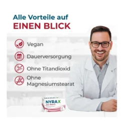 Nyrax Veno Balance Phytokomplex für das Bindegewebe Kapseln, 120 St