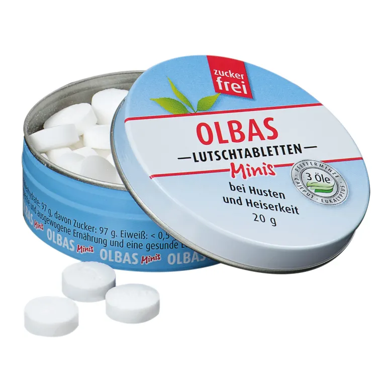 Olbas Minis Lutschtabletten zuckerfrei, 20 g