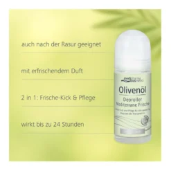 Olivenöl Deoroller Mediterrane Frische, 50 ml