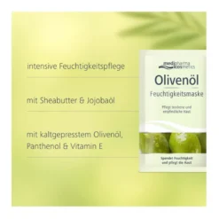 Olivenöl Feuchtigkeitsmaske, 15 ml