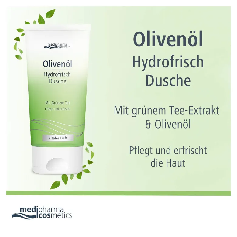Olivenöl Hydrofrisch Dusche, 150 ml
