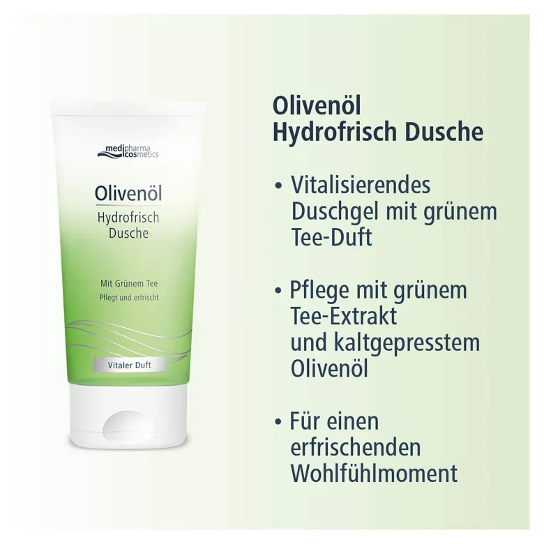 Olivenöl Hydrofrisch Dusche, 150 ml