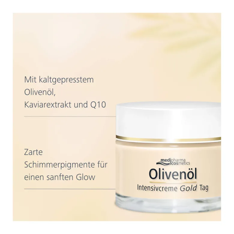 Olivenöl Intensivcreme Gold Zell-Aktiv Tagescreme, 50 ml
