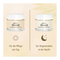 Olivenöl Intensivcreme Gold Zell-Aktiv Tagescreme, 50 ml