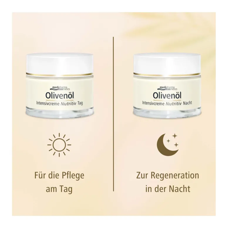 Olivenöl Intensivcreme Nutritiv Tagescreme, 50 ml