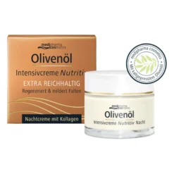 Olivenöl Intensivcreme Nutritiv Nachtcreme, 50 ml