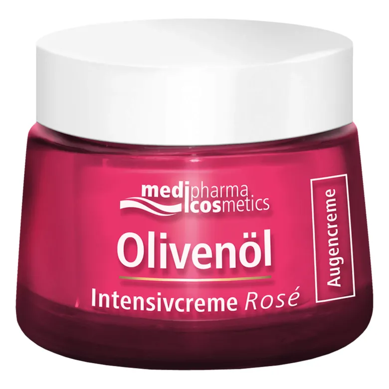 Olivenöl Intensivcreme Rosé Augencreme, 15 ml