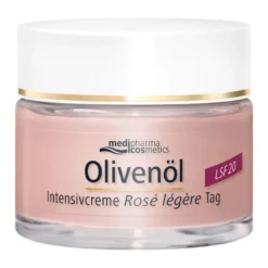 Olivenöl Intensivcreme Rose legere LSF 20, 50 ml