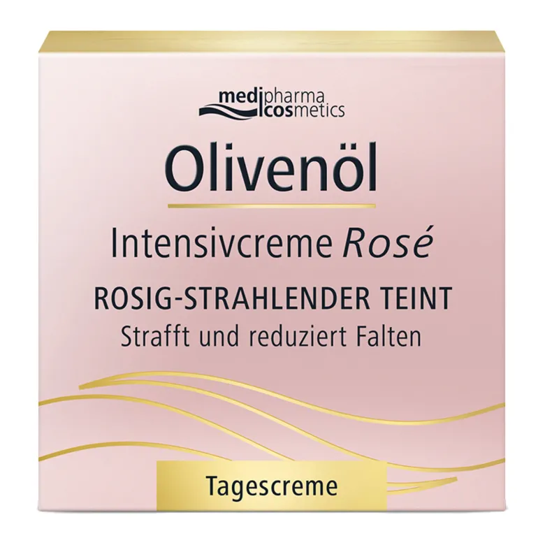 Olivenöl Intensivcreme Rose Tagescreme, 50 ml