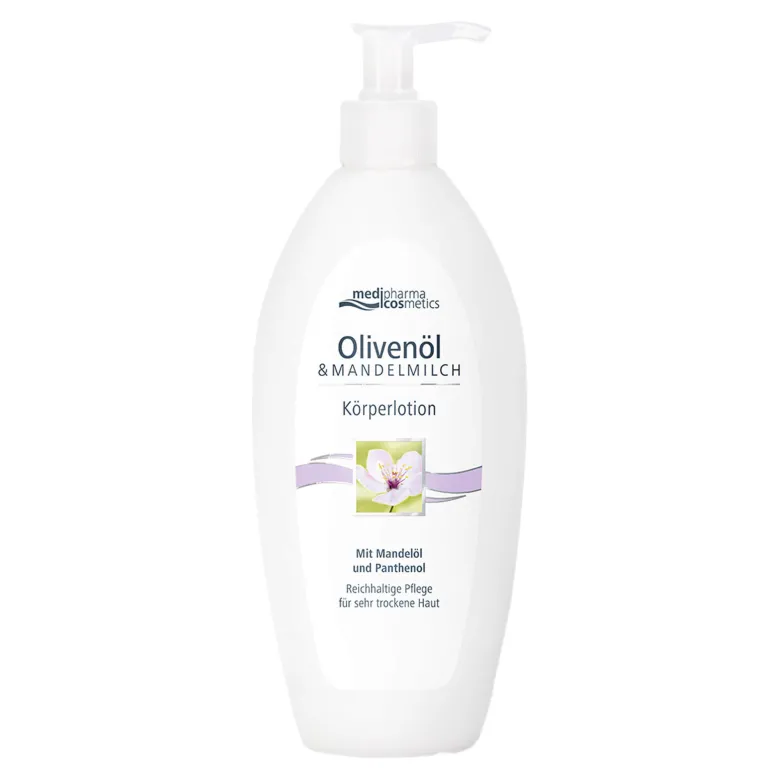 Olivenöl Mandelmilch Körperlotion, 500 ml