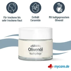 Olivenöl Nachtpflege, 50 ml