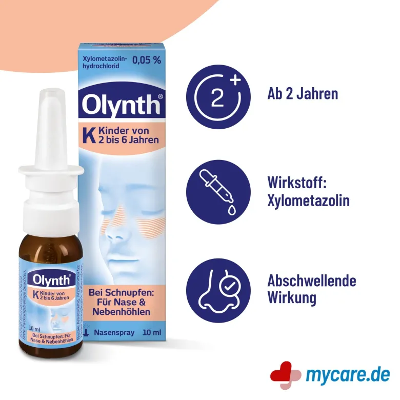 Olynth 0,05 % Schnupfen Dosierspray, 10 ml