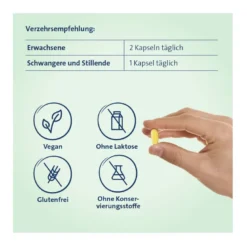 Omega-3 Hevert pflanzliche Weichkapseln, 120 St