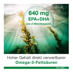 Omega 3-Loges pflanzlich Kapseln, 120 St