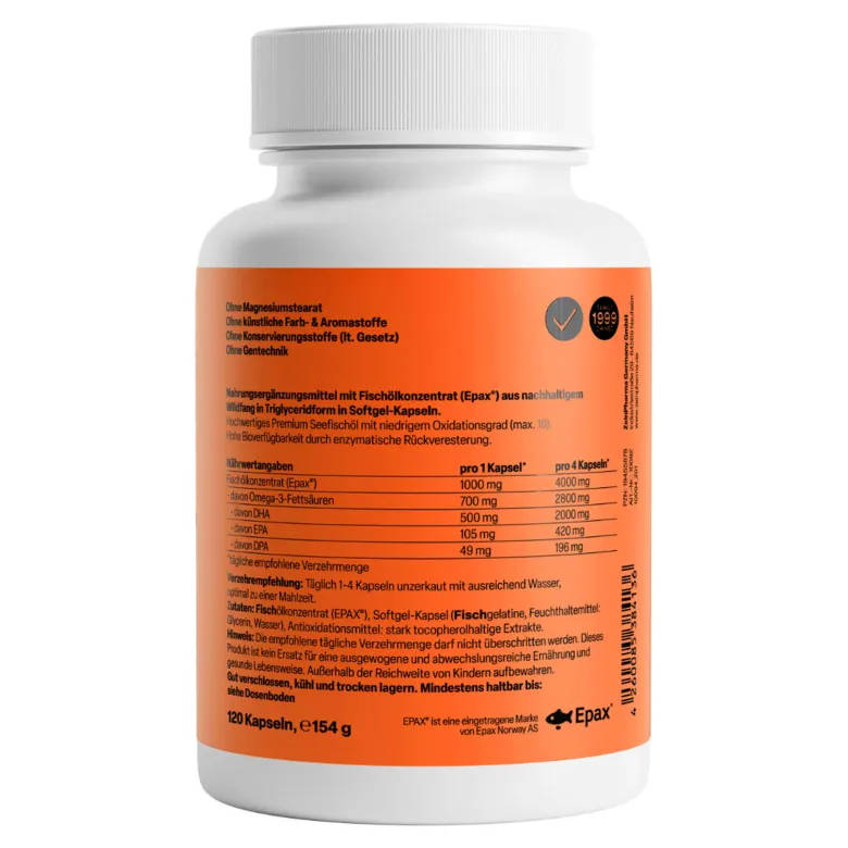 Omega-3 Ultra DHA Zeinpharma Kapseln, 120 St