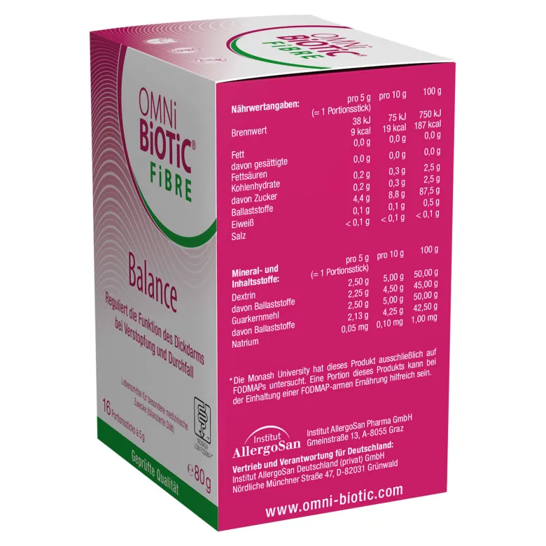 OMNi-BiOTiC FiBRE Balance, 16X5 g