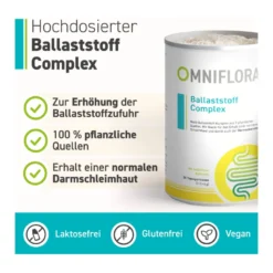 Omniflora Ballaststoff Complex+Niacin glutenfrei, 360 g