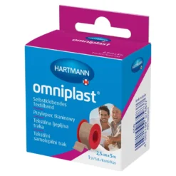 Omniplast Fixierpflaster 2,5 cm x 5 m, 1 St