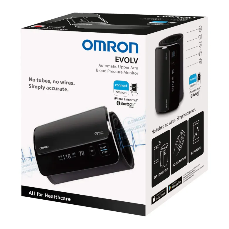 Omron EVOLV all-in-one Oberarm Blutdruckmessgerät, 1 St
