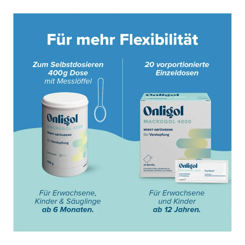 Onligol Macrogol 4000 Pulver, 400 g
