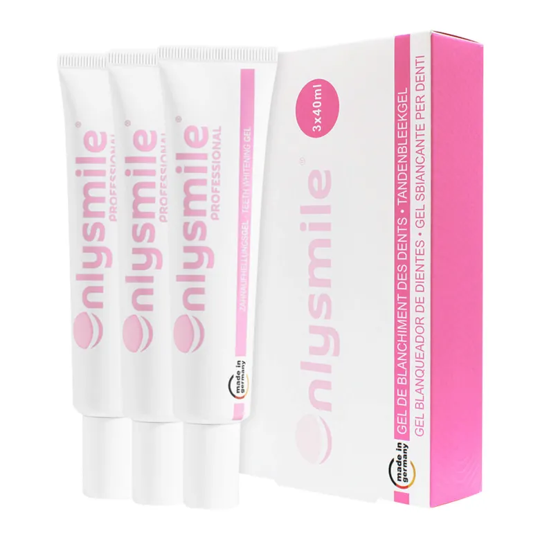 OnlySmile Zahnaufhellungsgel, 3X40 ml