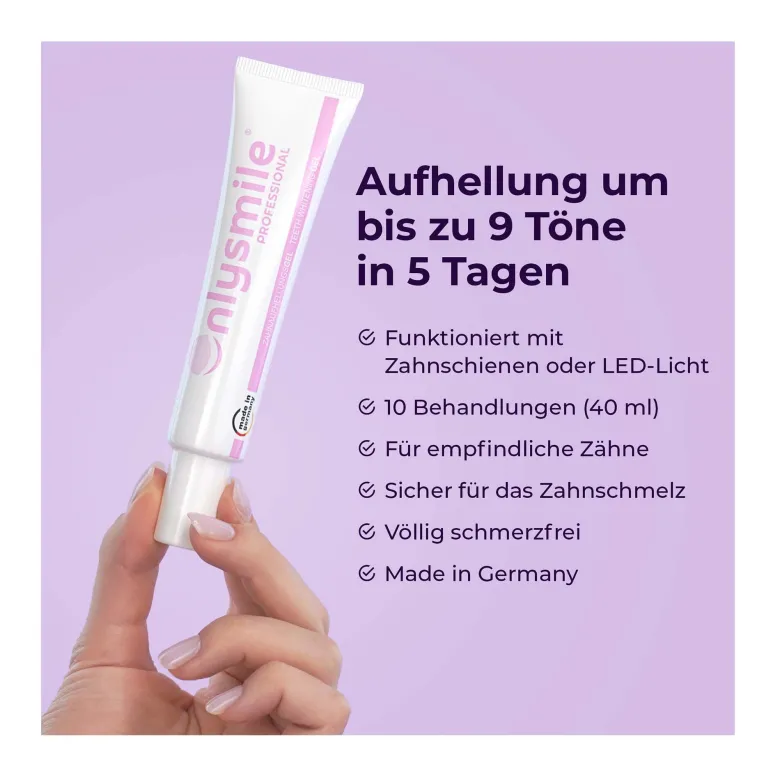 OnlySmile Zahnaufhellungsgel, 3X40 ml