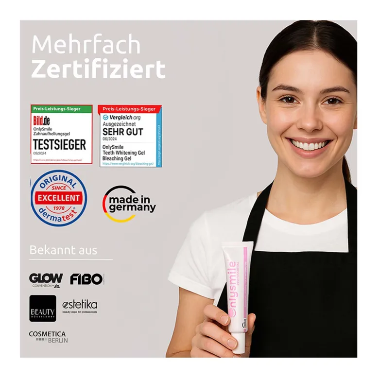 OnlySmile Zahnaufhellungsgel, 3X40 ml