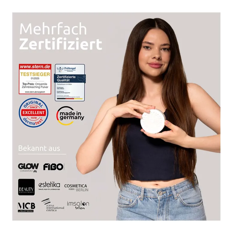 OnlySmile Zahnaufhellungspulver, 75 g