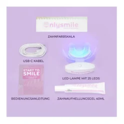 OnlySmile Zahnaufhellungsset (Starterkit), 1 St