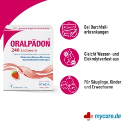 Oralpädon 240 Erdbeere Beutel, 10 St