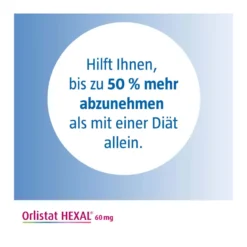 Orlistat Hexal 60 mg Hartkapseln, 84 St
