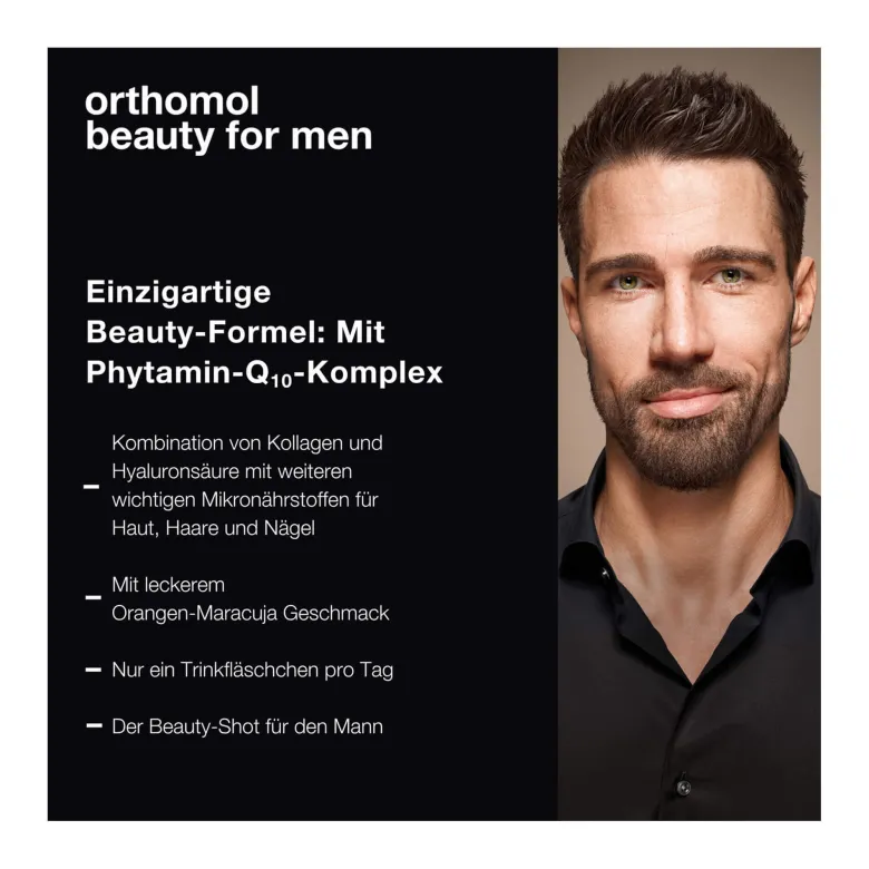 Orthomol beauty for men Trinkampullen, 30 St