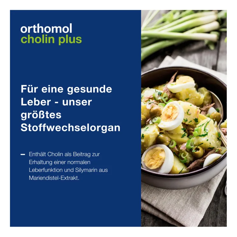 Orthomol Cholin Plus Kapseln, 60 St