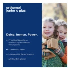 Orthomol Junior C plus Kautabletten Waldfrucht, 30 St