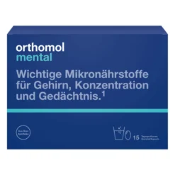 Orthomol Mental Granulat+Kapseln 15 Tagesportionen, 1 P