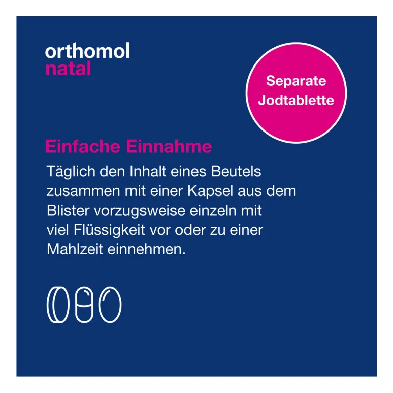 Orthomol Natal Tabletten/Kapseln Kombipackung, 1 St