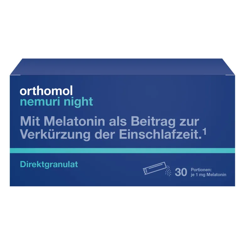 Orthomol nemuri night Direktgranulat, 30 St