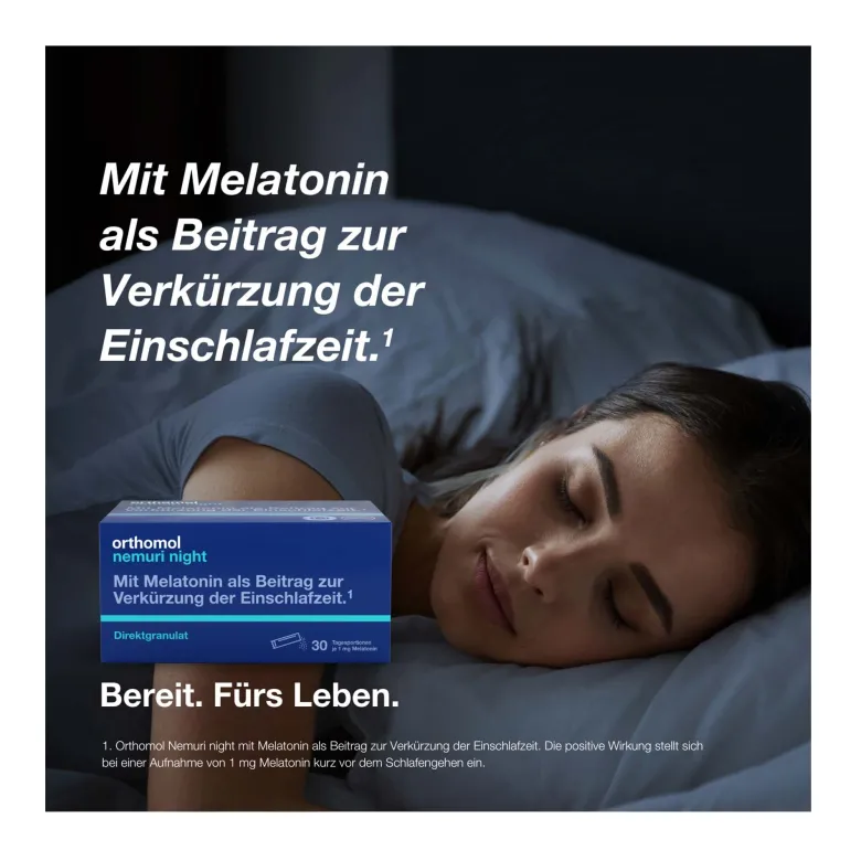 Orthomol nemuri night Direktgranulat, 30 St