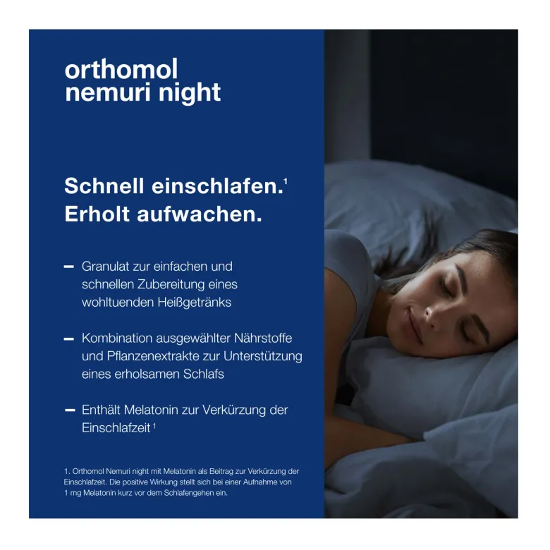 Orthomol nemuri night Granulat, 30X10 g